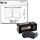 Hawk Performance Black Racing Brake Pads HB101M.800