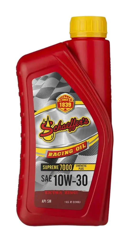 SUPREME 7000 Synthetic Plus 10w-30 Racing Oil by Schaeffer 
