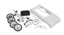 Retro Tri-Five 1955 Chevy Steel Metal Pedal Car, Customizable