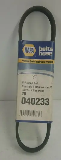 NAPA Alternator Belt 25040233 9/16" X 24 1/4”