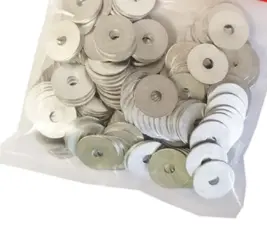 3/16" X 3/4" Aluminum Backup Washers, 200 per Bag