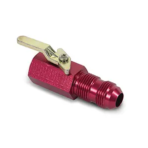 Earl's Fuel Shut-Off Valve, Female 3/8" NPT to -8AN Fitting