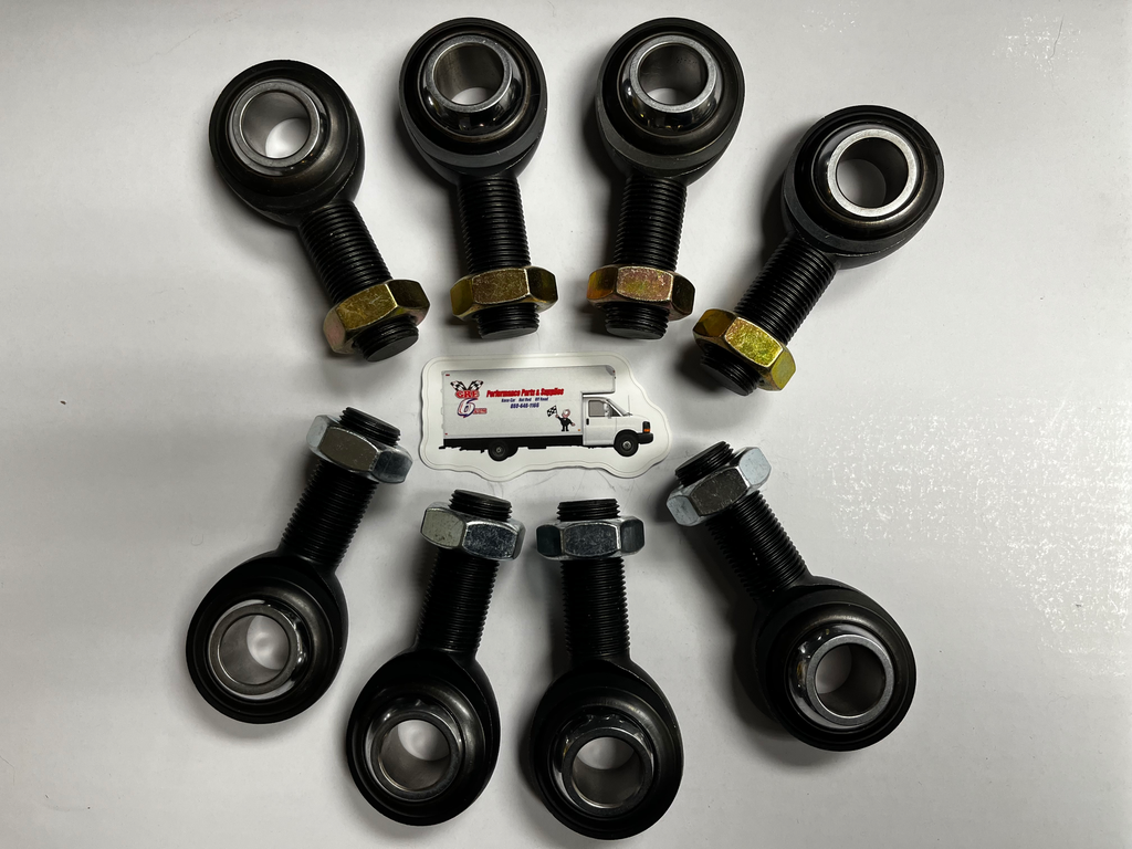 Drag Car Premium 4-Bar 3/4 Inch Rod End Kit