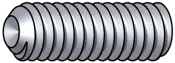 Set screw, Allen, Cup point, Alloy steel black oxide finish, 1/2"-20 x 2-1/2"