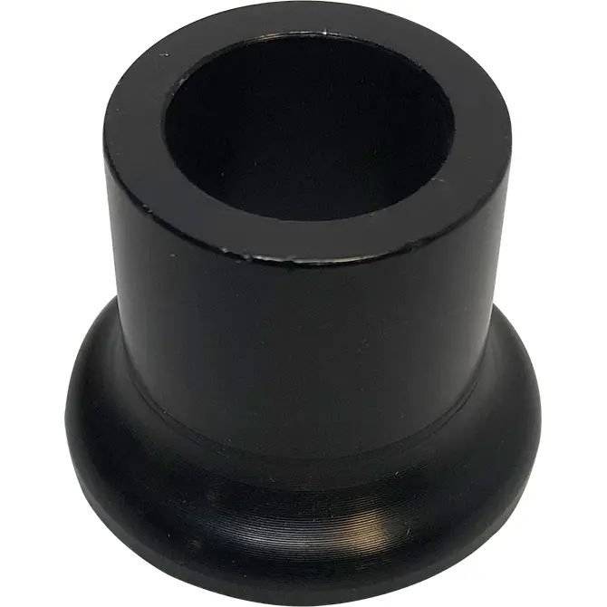 Black Aluminum Tapered Spacer 3/4" Bore x 1/2" Thick