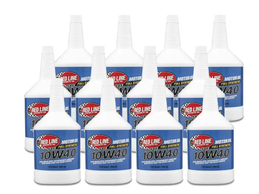 REDLINE OIL CASE/12 10W40 Motor Oil Case/12