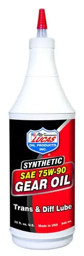LUCAS OIL 75w90 Trans/Diff Lube Case/12