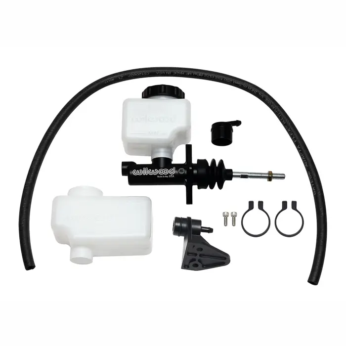 Wilwood - Compact Remote Master Cylinder Kit - Banjo Fitting Outlet