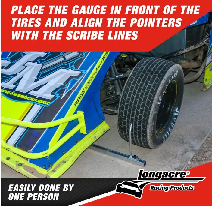 Longacre® 52-79620 Toe Gauge