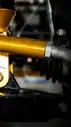 7/8" 156 WALL Aluminum Radius Rod, 5/8-18 RH/LH Threaded, Gold Anodized – Multiple Lengths