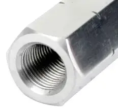 Radius Rod (1" OD Aluminum Tapped 5/8-18 RH and 3/4-16 LH)