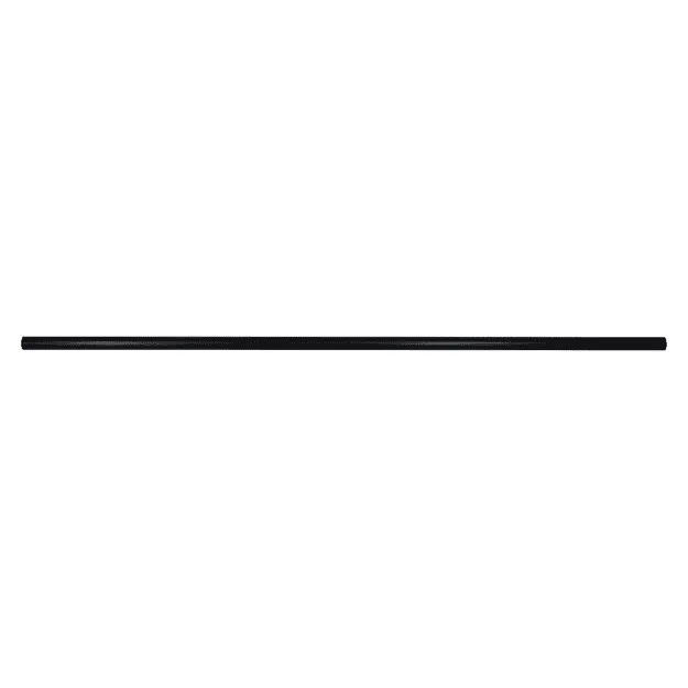 [533-1957-14] Black Anodized Aluminum Rod Tapped RH/LH 3/8" (14”)