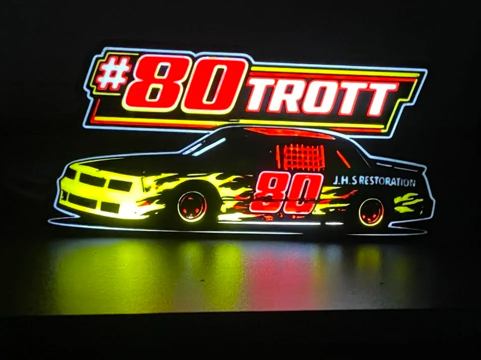 Custom Racecar Lightbox