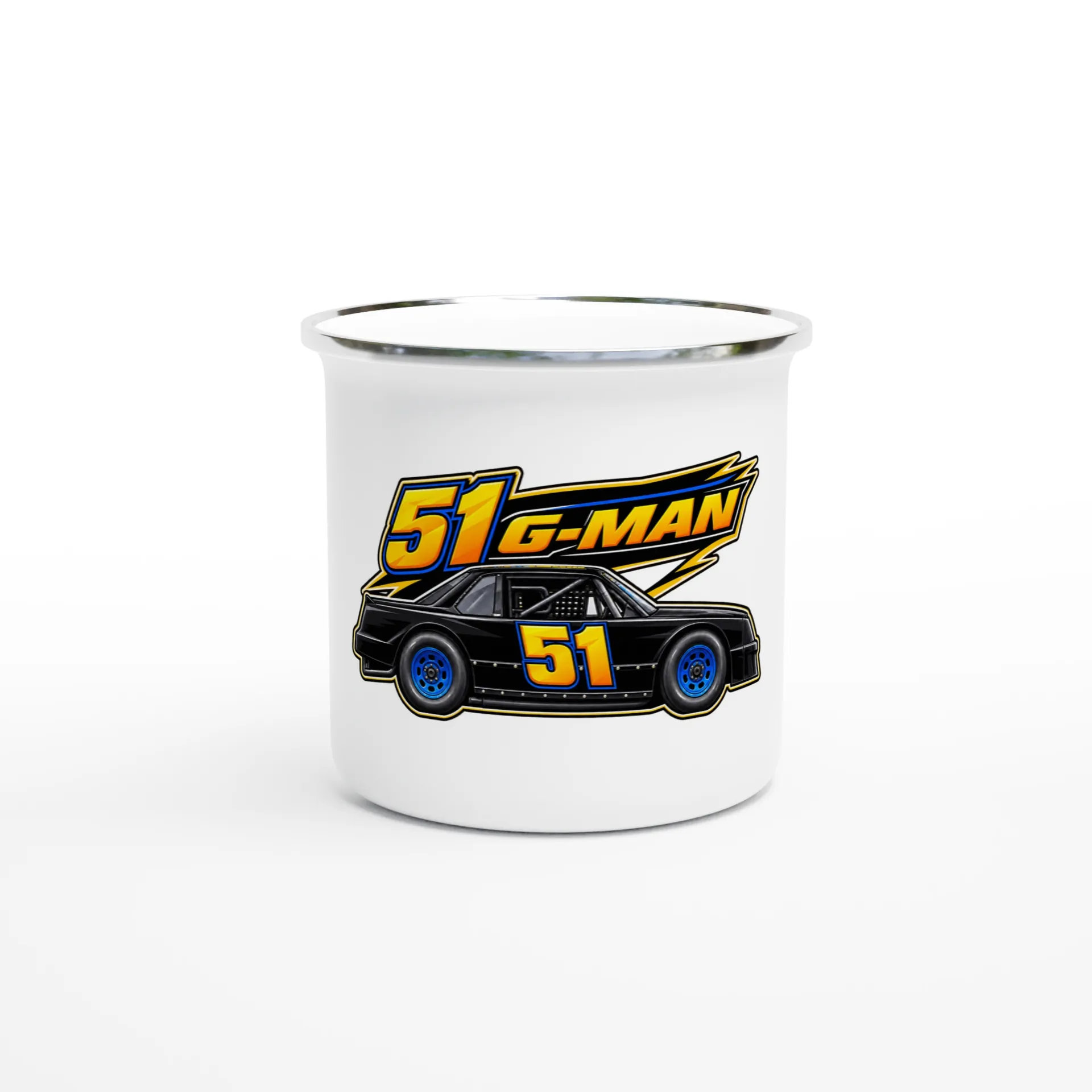G-Man White Mug