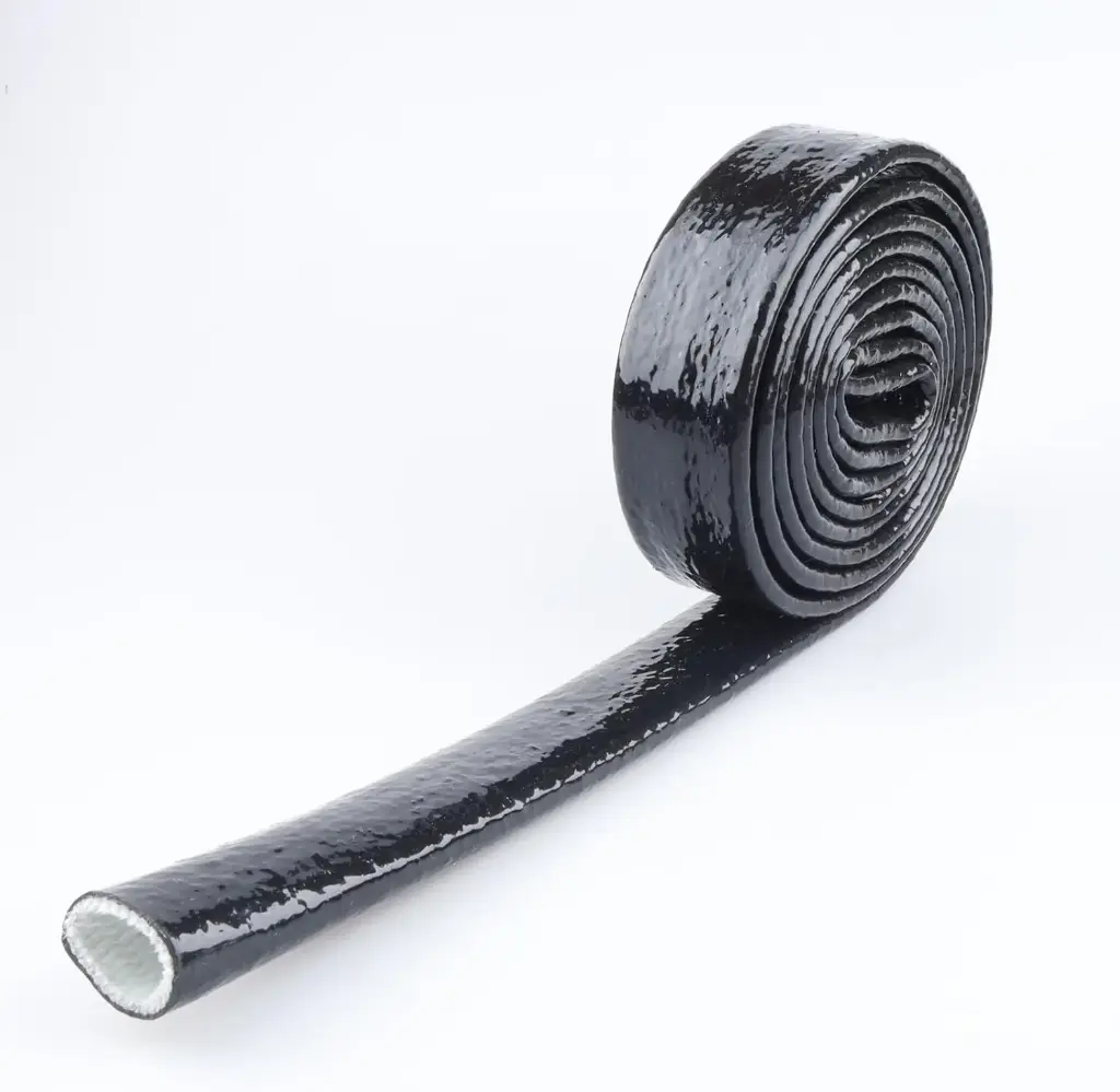 '-12 Fire Jacket 1" ID, BLACK, 10'