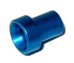 '-3 Tube Sleeve for 3/16 Hard Line, Blue Anodized Aluminum
