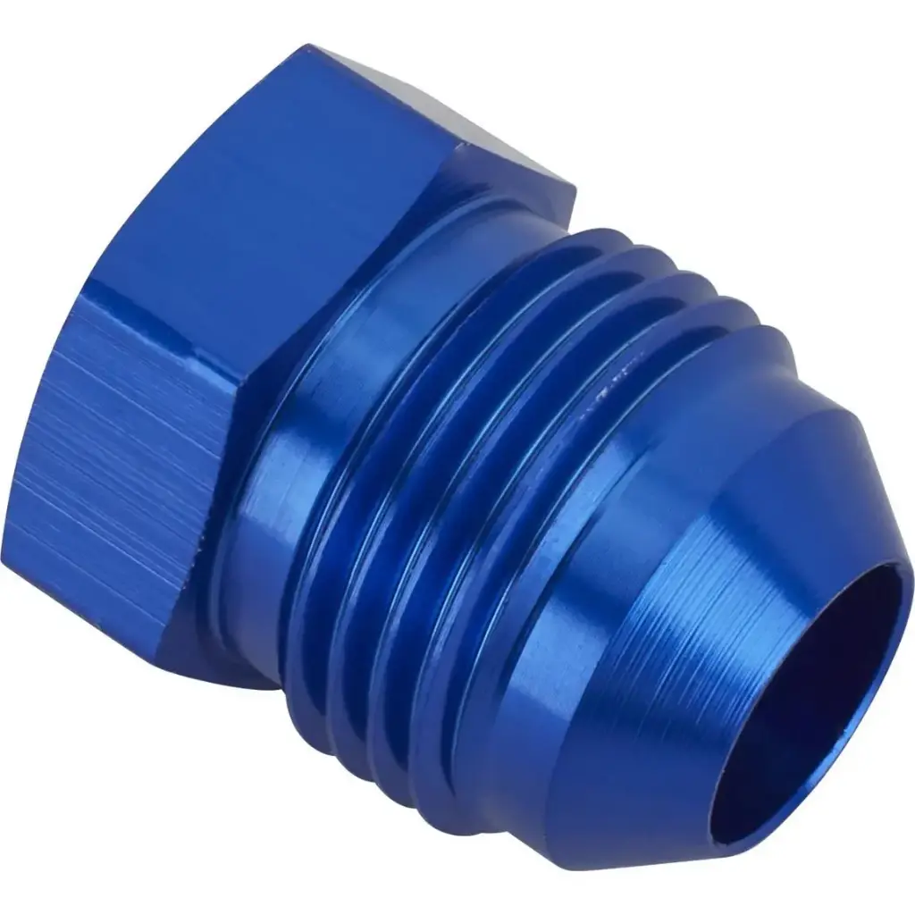 '-8 AN Aluminum Flare Plug