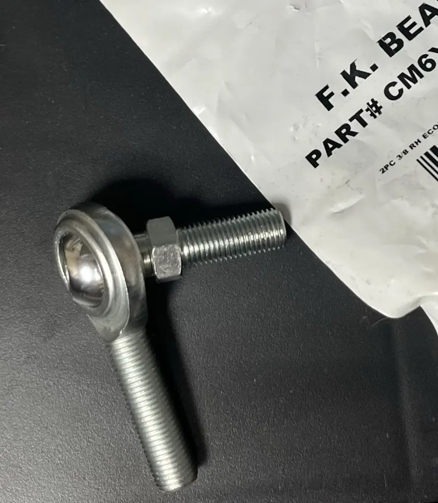 [GRE-EMR6S] 3/8-24 Male Rod End with Stud
