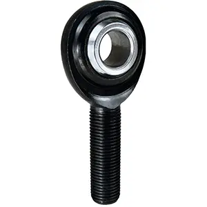 5/8" Male Rod End RH, Chromoly Steel + Heat Treated Black Oxide Coated, 18,000# Load Capacity