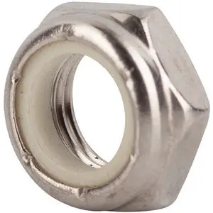 5/8"- 18 THIN Grade 18-8 NTE Stainless Steel NYLOCK NUT