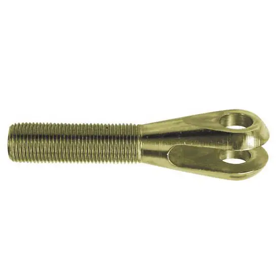 Clevis 3/8 slot 3/8 hole 5/8 Right Hand Thread