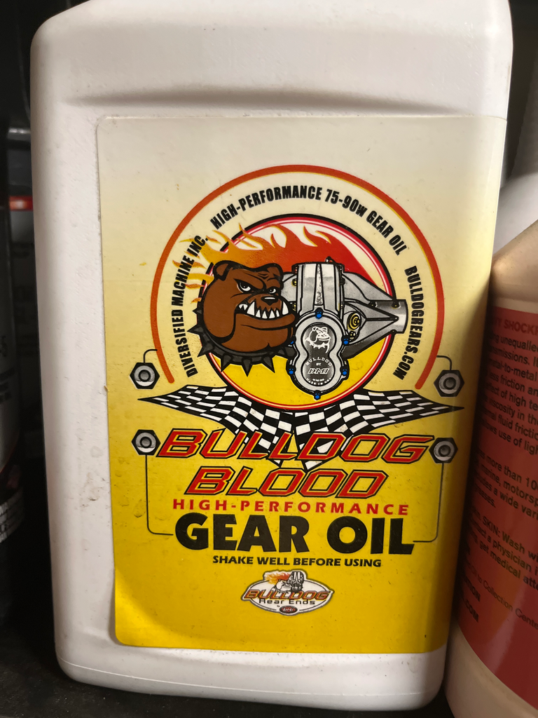 DMI Bulldog Blood 75-90w Synthetic Racing Gear Oil