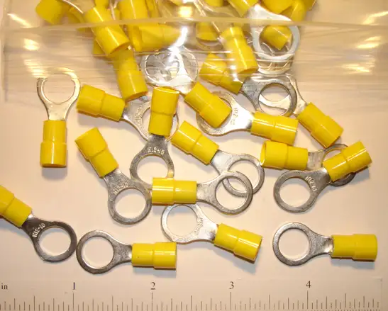 Electrical Terminal 12-10 guage 3/8" hole (3 per package)