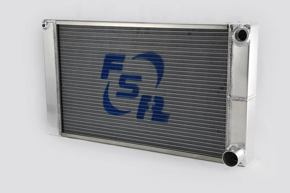 [FSR-1428] Four Seasons CD Radiator 14 x 28 Double Pass 1-1/2 Inlet 1-3/4 Outlet