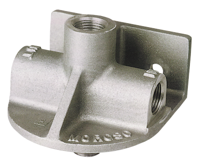 Moroso Remote Oil Filter Mount for Chevy Spin-on Filter