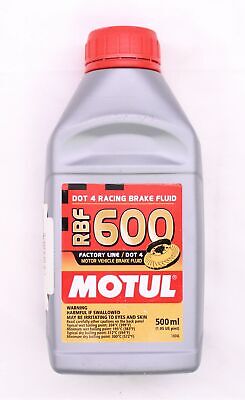 Motul - RBF600 Racing Brake Fluid.. 594° dry boiling point..421° wet boiling point