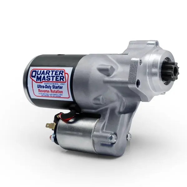 [QMI-114260] Quarter Master Ultra-Duty‚Starter (Reverse Mount / Reverse Rotation) for Alum. & Mag. Bellhousings