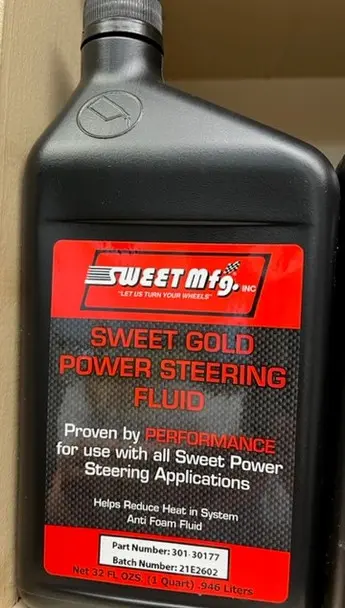 Sweet Power Steering Fluid GOLD - 1 qt.