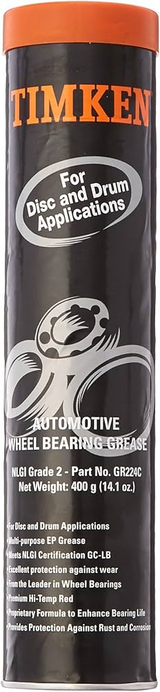 Timken Tube of Wheel Bearing Grease