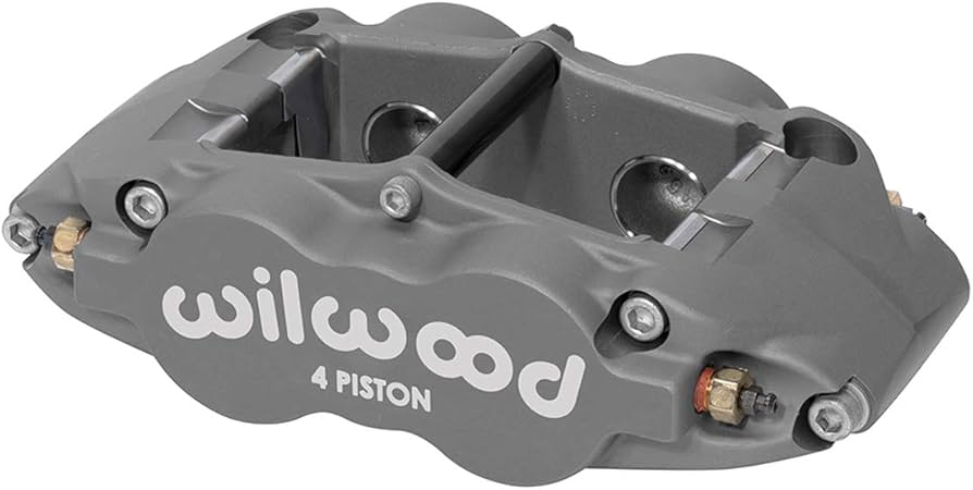 Wilwood - Forged Superlite 4R Radial Mount Caliper, Rear - 1.25" Stainless Pistons for 1.25" Rotor (120-13232)