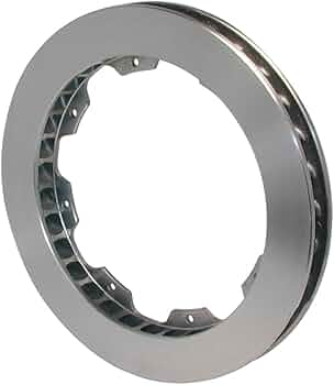 Wilwood 1.25 X 12 1/8" Curved Vein Rotor Left 8 on 7" for Wide Five Hub