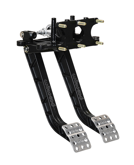 Wilwood Adjustable Trubar Dual Pedals..Brake/Clutch - Reverse Swing Mount 6.25:1