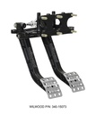 Wilwood Adjustable-Trubar Dual Pedal - Brake / Clutch - Rev. Swing Mount -Brake 6.25:1 Clutch 5.1:1