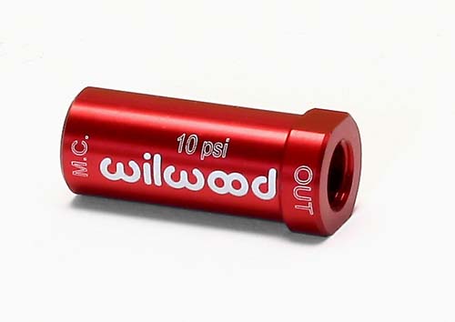 Wilwood Residual Pressure Valve 10 PSI Drum Brakes