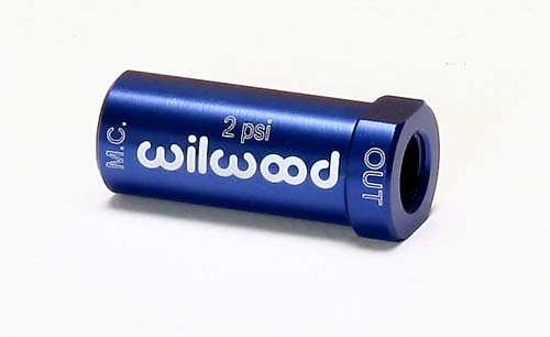 Wilwood Residual Pressure Valve 2lb. for Disk Brakes