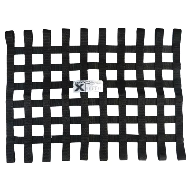 Window Net 18x24 SFI Certified, BLACK