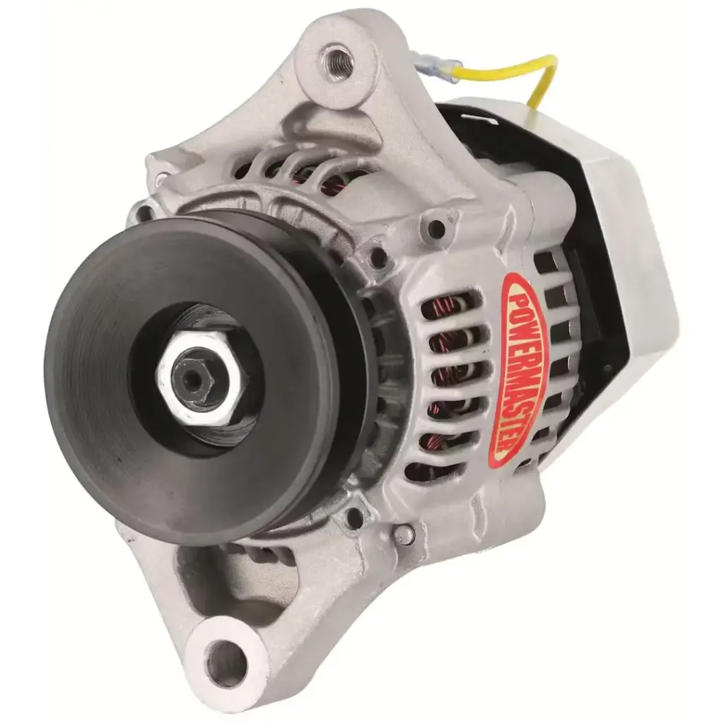 Powermaster 8172 Race Alternator, 55 Amps, V-belt, 12V