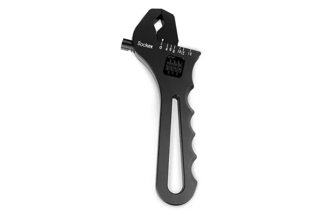 [AN-TOOL-6] Anodized AN Wrench, Adjustable