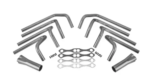 [SW-9100060] Small Block Chevy Header Kit, 1-3/4 Standard Port, 3 Inch Collector