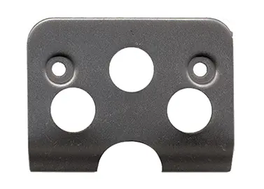 [PAN-8231] Dzus Plate, Solid Weld On for 1-3/8 Springs