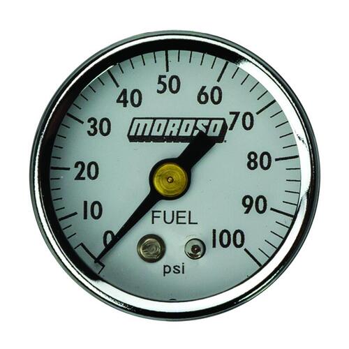 [MOR-65374] Fuel Pressure Gauge 0-100 lbs. 1/8 NPT