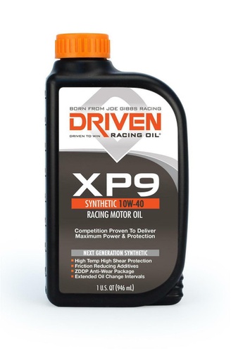 [JGO-03206] Joe Gibbs XP9 10W40 Racing Oil (Quart)