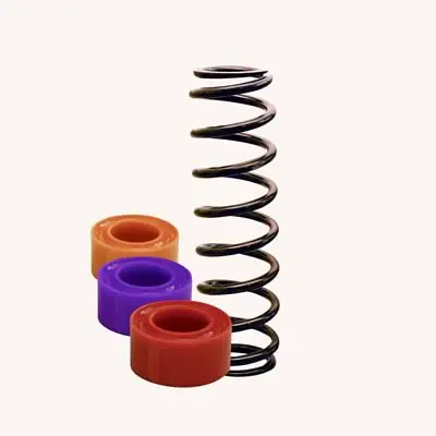 [LON-61041] Longacre 1-1/4 Wide Spring Rubber Red Medium