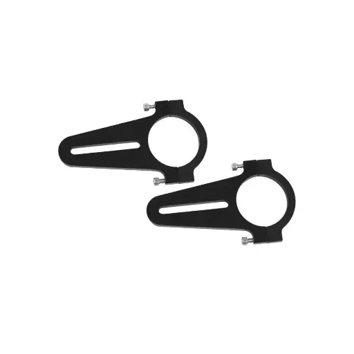 [LON-22538] Longacre Short Mirror Brackets 1/2" to 2-1/2" Range for 1-3/4" Roll Bar