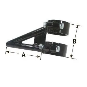 [001-31188] Clamp On Axle Mount Bracket For Panhard Bar