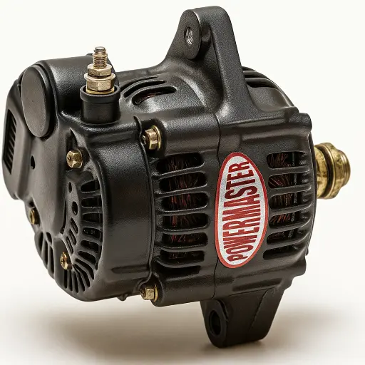 [POW-8162] Powermaster Denso Style Racing Alternator (Sold Without Pulley)